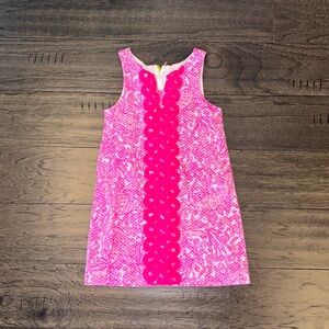 Lilly Pulitzer for Target hot pink girl’s shift dress, size 3T